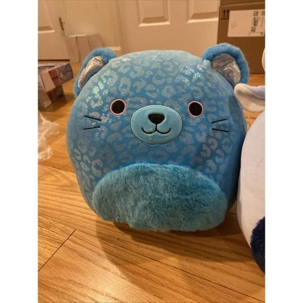 Squishmallows Sarge Cat and Toro Cow. Set of 2 New With Tags ‎ 3583